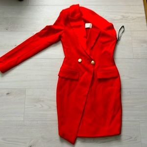 size: xs one shoulder red dress super cute (worn on real housewives of atlanta)